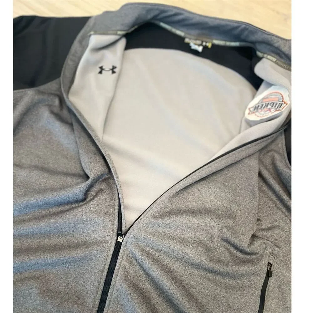 Under Armour Cal Ripken Jacket Men's 2XL Black Full-Zip Baseball